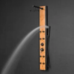 57 In. 8-Jet Multifunction Shower Panel System With Adjustable Rainfall Shower Head And Handheld Shower Head -Alliee Bath And Faucet Shop 65686490f1ce40c0c0fc7842560ed791 1800x1800