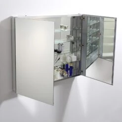 39.50 In. W X 36 In. H X 5 In. D Frameless Recessed Or Surface-Mount Bathroom Medicine Cabinet 11 39.50 In. W X 36 In. H X 5 In. D Frameless Recessed Or Surface-Mount Bathroom Medicine Cabinet -Alliee Bath And Faucet Shop 670d8b27f02aec774d1bc91fcd48969a 1800x1800