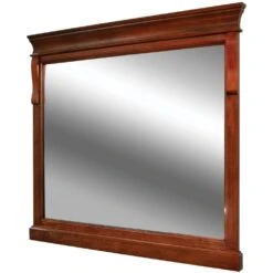 30 In. W X 32 In. H Framed Rectangular Bathroom Vanity Mirror In White -Alliee Bath And Faucet Shop 67282c32c9a45bd3b45d22fbb3c04139 1800x1800