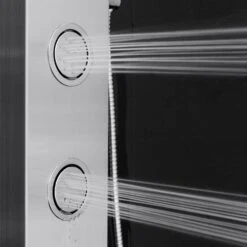 39 In. 2-Jet Easy Connect Shower Panel System In Stainless Steel With Rainfall Waterfall Shower Head And Shower Wand -Alliee Bath And Faucet Shop 67385cd7a5538264623fffea0806ba1b 1800x1800