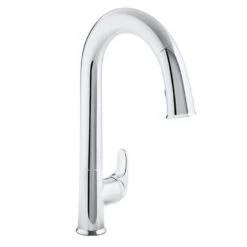 Sensate Single-Handle Touchless Pull Down Sprayer Kitchen Faucet In Vibrant Stainless With DockNetik And Sweep Spray -Alliee Bath And Faucet Shop 675f2d9bb8177aecd81247f1a60ddc08 1800x1800