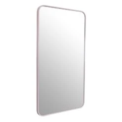 40 In. X 22 In. Radius Corner Black Stainless Steel Framed Mirror -Alliee Bath And Faucet Shop 6a540cb9cba15afe585a8334ccbcda6b 1800x1800