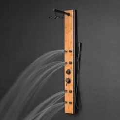 57 In. 8-Jet Multifunction Shower Panel System With Adjustable Rainfall Shower Head And Handheld Shower Head -Alliee Bath And Faucet Shop 6a67beb9839c9aeefa35c944cc7945e9 1800x1800