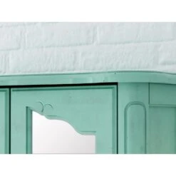 23.82 In. W X 22.28 In. H Framed Rectangular Beveled Edge Bathroom Vanity Mirror In Blue -Alliee Bath And Faucet Shop 6a9d35b49aa645c50ed1d421dcae36cd 1800x1800