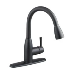 Fairbury Single-Handle Pull-Down Sprayer Kitchen Faucet In Stainless Steel -Alliee Bath And Faucet Shop 718a01703a9b43a7f81a482c9607f6b0 1800x1800