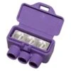 Alumiconn 3-Port Al/Cu 10-Pack Purple Al/Cu Wire Connectors 1 Alumiconn 3-Port Al/Cu 10-Pack Purple Al/Cu Wire Connectors -Alliee Bath And Faucet Shop 719362951102 1800x1800