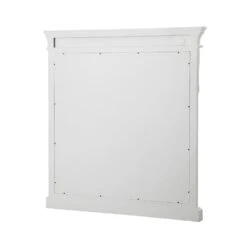 30 In. W X 32 In. H Framed Rectangular Bathroom Vanity Mirror In White -Alliee Bath And Faucet Shop 71cd5ddf104b701e7d07577c1c000dab 1800x1800