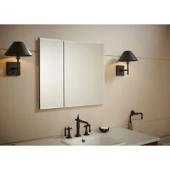 KOHLER 30-in X 26-in Rectangle Recessed Mirrored Medicine Cabinet -Alliee Bath And Faucet Shop 723085300109 08205420 1800x1800