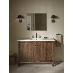 KOHLER 30-in X 26-in Rectangle Recessed Mirrored Medicine Cabinet -Alliee Bath And Faucet Shop 723085300109 08795584 1800x1800