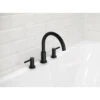 Valspar Jacuzzi Duncan 2-Handle Deck Mount Roman Bathtub Faucet (Valve Included) -Alliee Bath And Faucet Shop 731352748776 1800x1800
