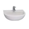 Barclay Products Compact 450 Wall-Hung Bathroom Sink In White -Alliee Bath And Faucet Shop 733d9c8f5559af2c4d98922366e3bb84 1800x1800