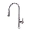 8.27 In. Single-Handle Pull-Down Sprayer Kitchen Faucet In Brushed Nickel -Alliee Bath And Faucet Shop 767caaa8d01f4f8f5055cdfeebb29f2c 1800x1800