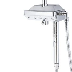 5-spray 12 In. Dual Shower Head And Handheld Shower Head With Body Spray In Chrome -Alliee Bath And Faucet Shop 78102d6f3296b435513d48734f3e0ac9 1800x1800