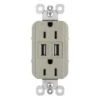Legrand Radiant Nickel 15-Amp Decorator Tamper Resistant Residential Usb Outlet -Alliee Bath And Faucet Shop 785007038941 1800x1800