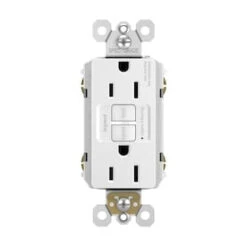 Legrand Radiant White 15-Amp Decorator GFCI Residential/Commercial Outlet