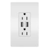 Legrand Radiant White 15-Amp Decorator Tamper Resistant With Wall Plate Residential Usb Outlet -Alliee Bath And Faucet Shop 785007150674 1800x1800