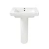 American Standard Boulevard Pedestal Combo Bathroom Sink In White -Alliee Bath And Faucet Shop 78fbfdb09e3da451407dc26166f9e9bc 1800x1800