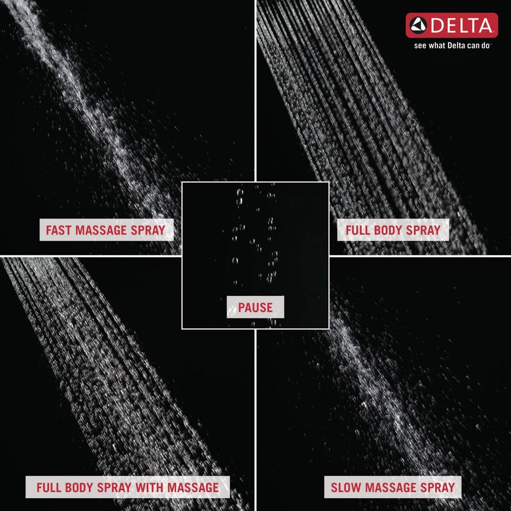 Lahara In2ition 2-in-1 Single-Handle 5-Spray Tub And Shower Faucet In Brushed Nickel 6 Lahara In2ition 2-in-1 Single-Handle 5-Spray Tub And Shower Faucet In Brushed Nickel - Image 4