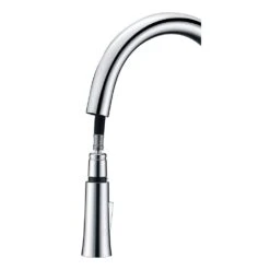 Orbital Single-Handle Pull-Down Sprayer Kitchen Faucet In Polished Chrome -Alliee Bath And Faucet Shop 7aba940f0f0f976769801d8fc04f8959 1800x1800
