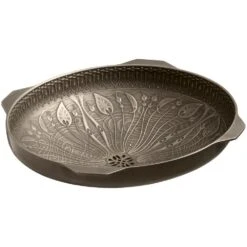 KOHLER Lilies Lore Vitreous China Undermount Bathroom Sink In Cast Bronze With Medium Patina