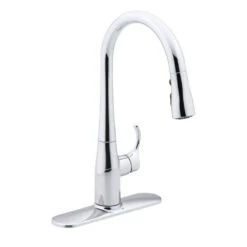 Simplice Single-Handle Pull-Down Sprayer Kitchen Faucet In Vibrant Stainless With DockNetik And Sweep Spray -Alliee Bath And Faucet Shop 7da8235a1fcaa75a3db2f774e81c2812 1800x1800
