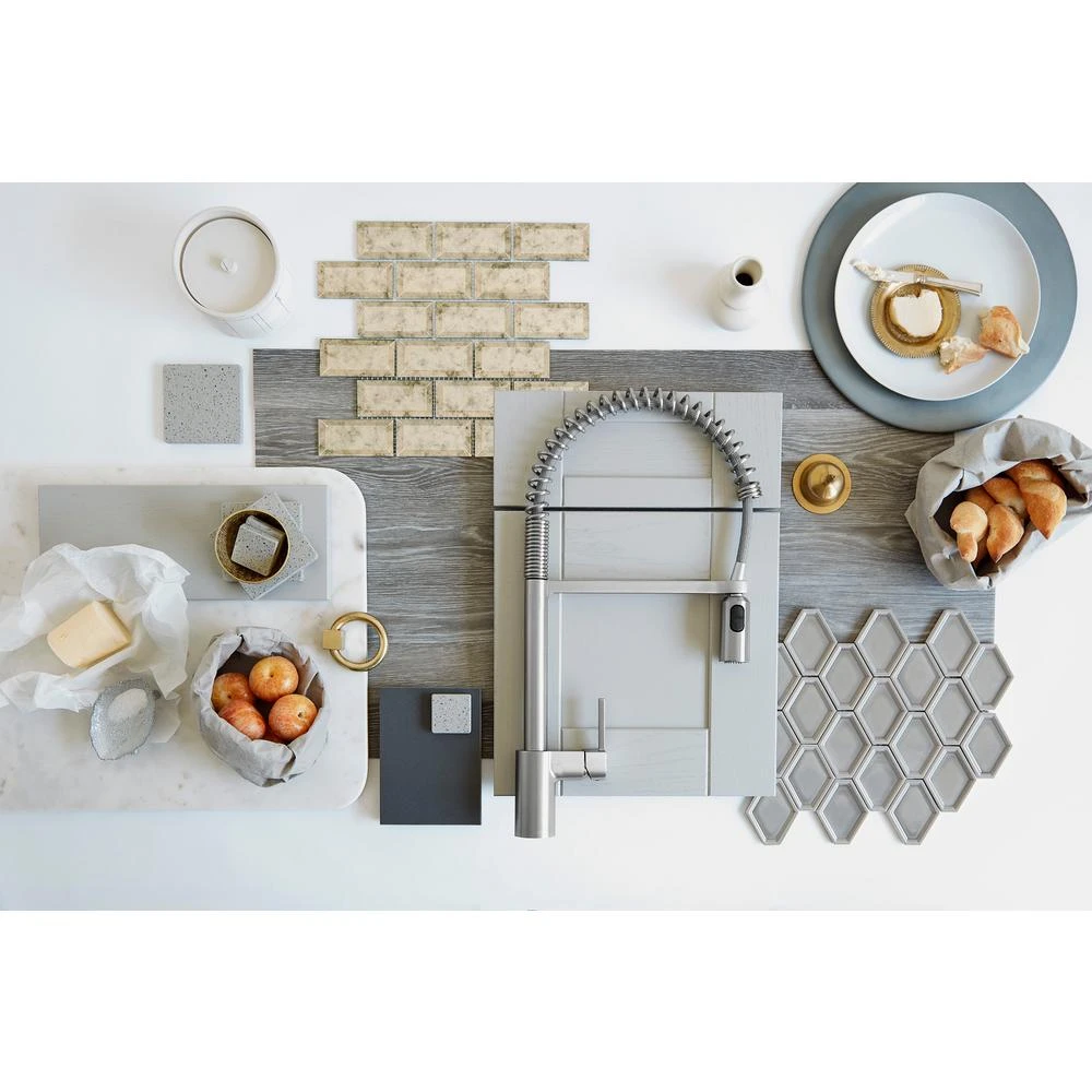 Align Touchless Single-Handle Pull-Down Sprayer Kitchen Faucet With MotionSense Wave And Spring In Spot Resist Stainless 14 Align Touchless Single-Handle Pull-Down Sprayer Kitchen Faucet With MotionSense Wave And Spring In Spot Resist Stainless - Image 12