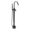 AKDY 46-in Black 2-Handle Residential Freestanding Bathtub Faucet With Hand Shower -Alliee Bath And Faucet Shop 810070031152 1800x1800