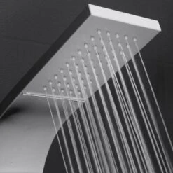 AKDY 39-in Stainless Steel 2-Spray Shower Panel System (Valve Included) 19 AKDY 39-in Stainless Steel 2-Spray Shower Panel System (Valve Included) -Alliee Bath And Faucet Shop 810764025344 10486266 1800x1800