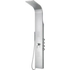 ALFI Brand Brushed Stainless Steel 2-Spray Shower Panel System -Alliee Bath And Faucet Shop 811413028334xl 1800x1800