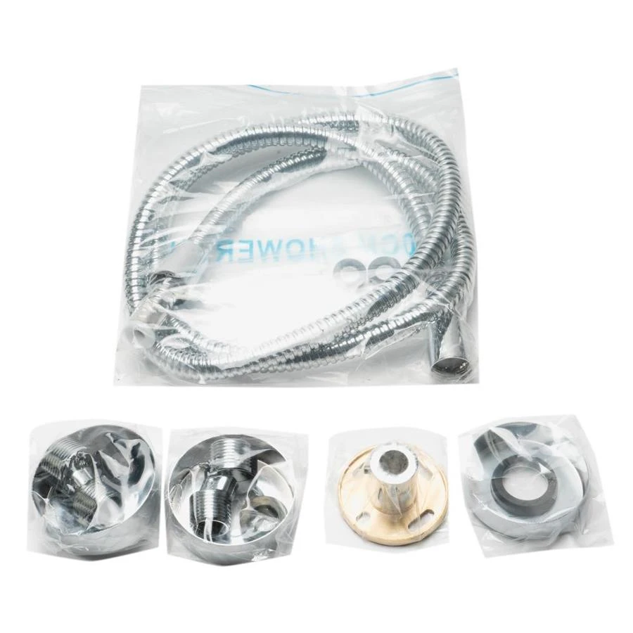 ALFI Brand Polished Chrome Shower Bar System 3 ALFI Brand Polished Chrome Shower Bar System