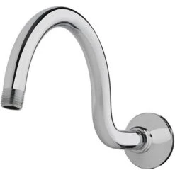 Jacuzzi 0.5-in Chrome Shower Arm And Flange
