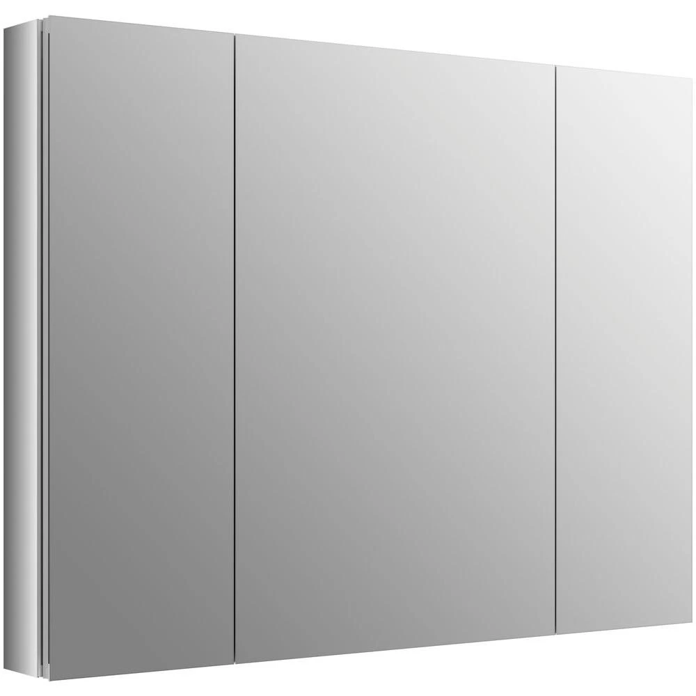 Verdera 40 In. W X 30 In. H Recessed Medicine Cabinet In Anodized Aluminum 4 Verdera 40 In. W X 30 In. H Recessed Medicine Cabinet In Anodized Aluminum - Image 2