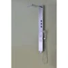 ANZZI Lann Series Polished Chrome 3-Spray Shower Panel System (Valve Included)
