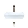 MR Direct Porcelain Vessel Sink In White With 731 Faucet And Pop-Up Drain In Brushed Nickel 1 MR Direct Porcelain Vessel Sink In White With 731 Faucet And Pop-Up Drain In Brushed Nickel -Alliee Bath And Faucet Shop 84da3ac31a996c4ec4f81902a130c6f2 1800x1800