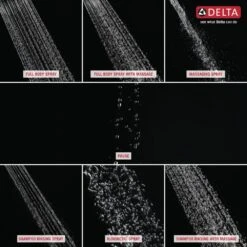 7-Spray 5 In. Single Wall Mount Handheld Shower Head In SpotShield Venetian Bronze -Alliee Bath And Faucet Shop 850797ea94acf603db07cc8d6676944a 0b17dffe 4a0d 4a0e b59f bffc9be7a5c8 1800x1800