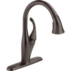 Addison Single-Handle Pull-Down Sprayer Kitchen Faucet With MagnaTite Docking In Champagne Bronze -Alliee Bath And Faucet Shop 8811ecbc3d0304cc1fdb6fcc43e3213c 1800x1800