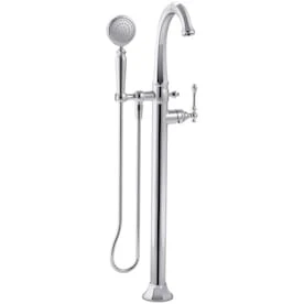 Valspar KOHLER Kelston 1-Handle Freestanding Bathtub Faucet With Hand Shower 3 Valspar KOHLER Kelston 1-Handle Freestanding Bathtub Faucet With Hand Shower