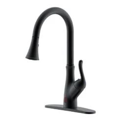 Brisbane Single-Handle Pull Down Sprayer Sensor Kitchen Faucet Brushed Nickel -Alliee Bath And Faucet Shop 8906ef2e260554d686c16efe31086d8f 1800x1800