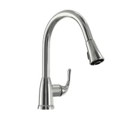 Market Single-Handle Pull-Down Sprayer Kitchen Faucet In Chrome -Alliee Bath And Faucet Shop 8992190bc1607a933ec1b951ce923b78 1800x1800