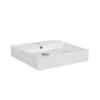 WS Bath Collections Simple 50.50B Wall Mount / Vessel Bathroom Sink In Ceramic White With 1 Faucet Hole -Alliee Bath And Faucet Shop 8a7b4158b444c175c27b0637124f2136 1800x1800