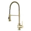 Britt Single-Handle Spring Coil Kitchen Faucet In Spot Free Antique Champagne Bronze -Alliee Bath And Faucet Shop 8b167b9a035a487b5346970ea2f24278 1800x1800