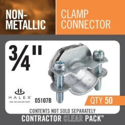3/4 In. Non-Metallic (NM) Clamp Connectors (50-Pack) -Alliee Bath And Faucet Shop 8e6cb8a580c2850c35400adac609f716 1800x1800