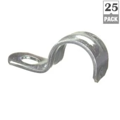 1/2 In. Electrical Metallic Tube (EMT) 1-Hole Straps (25-Pack) 18 1/2 In. Electrical Metallic Tube (EMT) 1-Hole Straps (25-Pack) -Alliee Bath And Faucet Shop 90fb74c3f4dd038efdd6a2d93f035395 1800x1800