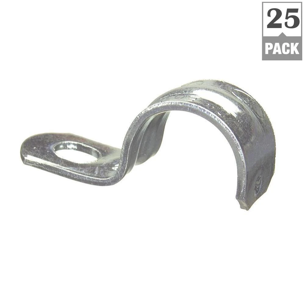 1/2 In. Electrical Metallic Tube (EMT) 1-Hole Straps (25-Pack) 7 1/2 In. Electrical Metallic Tube (EMT) 1-Hole Straps (25-Pack) - Image 5