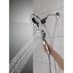 In2ition Two-in-One 4-Spray 6 In. Dual Wall Mount Fixed And Handheld Shower Head In Chrome -Alliee Bath And Faucet Shop 9730b542284dd3ad18668460a3190f52 1800x1800
