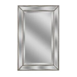 36 In. L X 24 In. W Metro Beaded Single Mirror In Silver -Alliee Bath And Faucet Shop 97aee7c17b5cb691267bf91d3935014d d89852bc 9b7e 49da b76c 66b0fb325c07 1800x1800