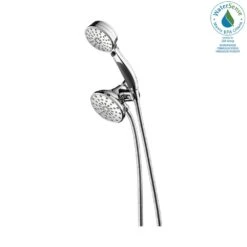 ActivTouch 9-Spray 3.7 In. Dual Wall Mount Fixed And Handheld Shower Head In Chrome -Alliee Bath And Faucet Shop 98bc893da65da9cd61d78e5e8f82ee1a 1800x1800