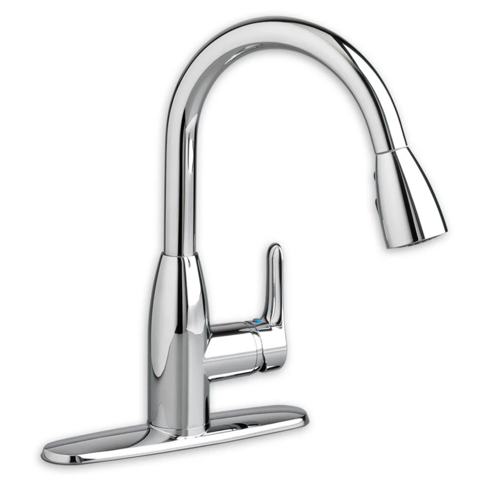 Colony Soft Single-Handle Pull-Down Sprayer Kitchen Faucet With 2.2 GPM In Polished Chrome 3 Colony Soft Single-Handle Pull-Down Sprayer Kitchen Faucet With 2.2 GPM In Polished Chrome