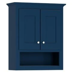 Briarwood Cottage 24"W X 9"D X 30"H Birch Admiral Bathroom Wall Cabinet