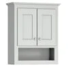 Briarwood Cottage 24"W X 9"D X 30"H Birch Fog Bathroom Wall Cabinet -Alliee Bath And Faucet Shop Cottage BirchFog WCC2430 1800x1800